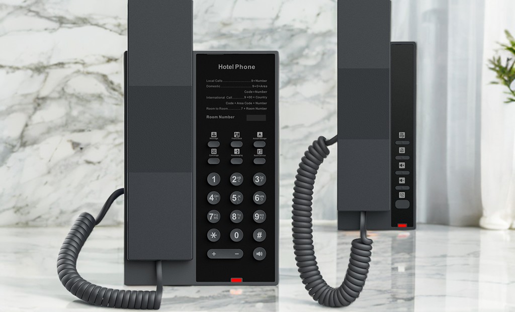 Ra mắt dòng điện thoại IP dành cho khách sạn H601/H602